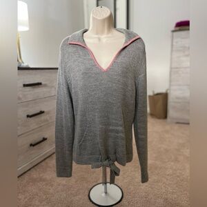 Inca Fashions 100% Baby Alpaca gray sweater